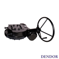 Редуктор неполнооборотный для затворов DENDOR тип 015W, 017W, 017W.Z, 017W.ZS, 021F, 021F.Z - Тяжелая промышленность