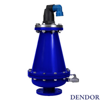 Воздухоотводчик двухступенчатый фланцевый для канализации DENDOR A10FK - Тяжелая промышленность