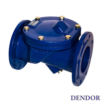 Клапан обратный одностворчатый фланцевый чугунный DENDOR 015F, 015F.Z  - ТЕПЛОВОДОКОМПЛЕКТ