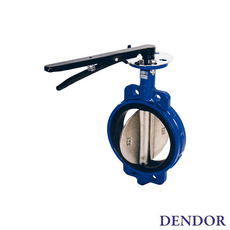 Затвор межфланцевый дисковый чугунныйстальной DENDOR 017W, 017W.Z, 017W.ZS, 017W.Y, 017W.YS - Тяжелая промышленность